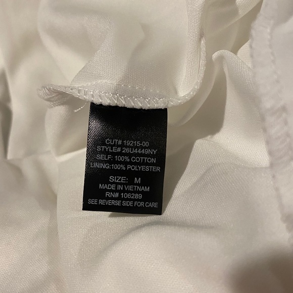 NWT Francesca’s White Dress - Picture 6 of 6